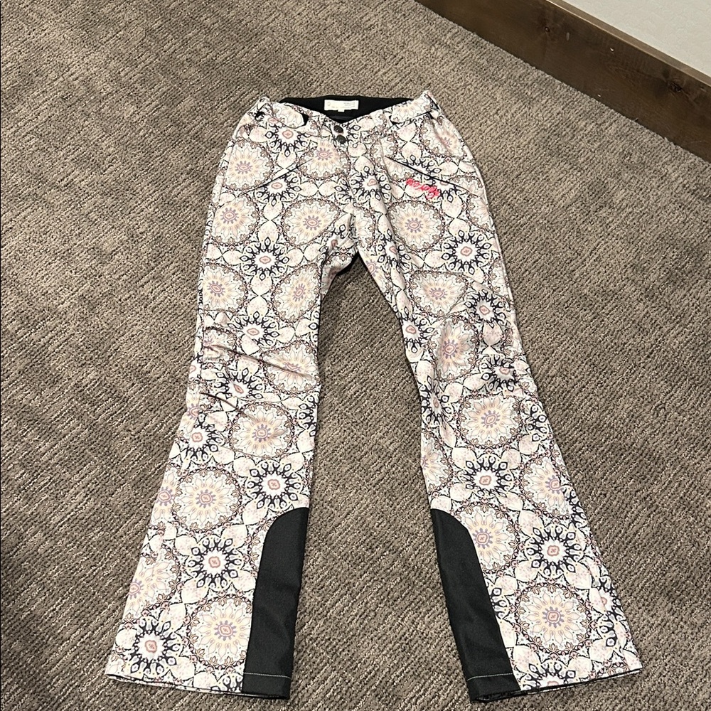 Odd Molly Multicolor Patterned Ski Pants. Super F… - image 1